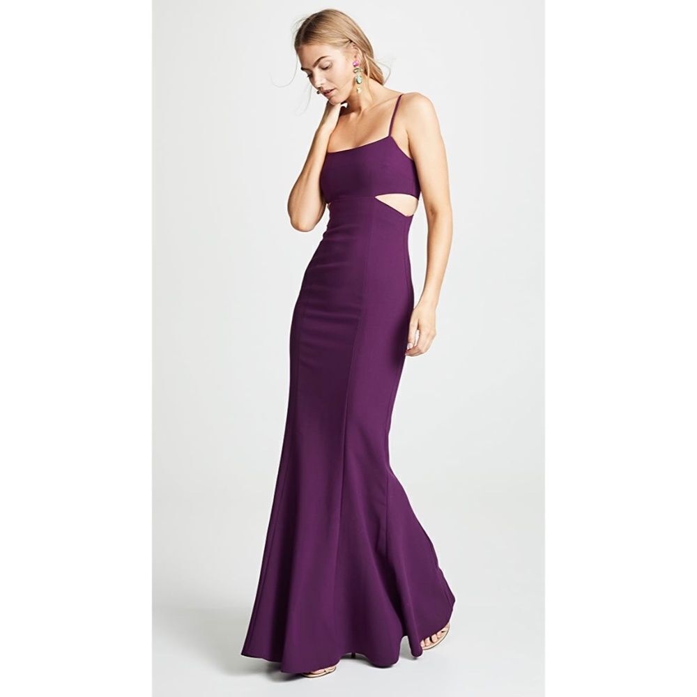 NEW Likely Tamarelli Cut Out Maxi Gown Dress 14